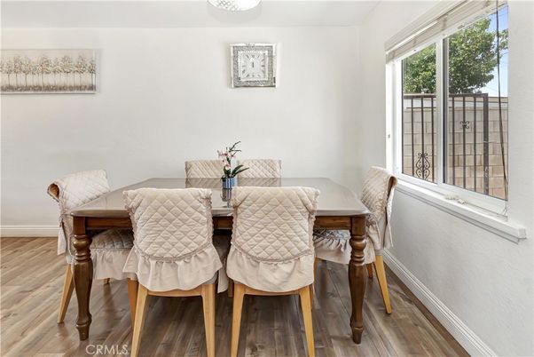 Dining room, Interior, Wood Texture Flooring
