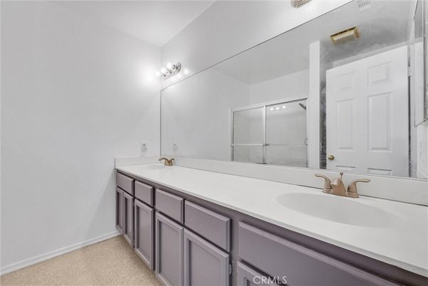 Bathroom, Dual Sink Vanities, Glass Shower, Interior