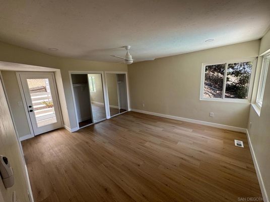 Empty room, Interior, Wood Texture Flooring