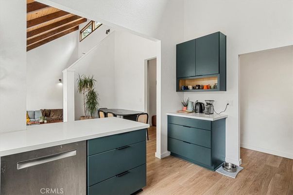 Interior, Kitchen, Wooden Beams, Wood Texture Flooring