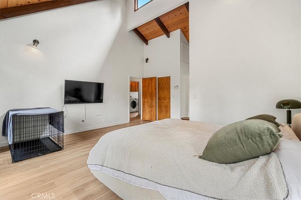 Bedroom, Interior, Wooden Beams, Wooden Ceilings, Wood Texture Flooring