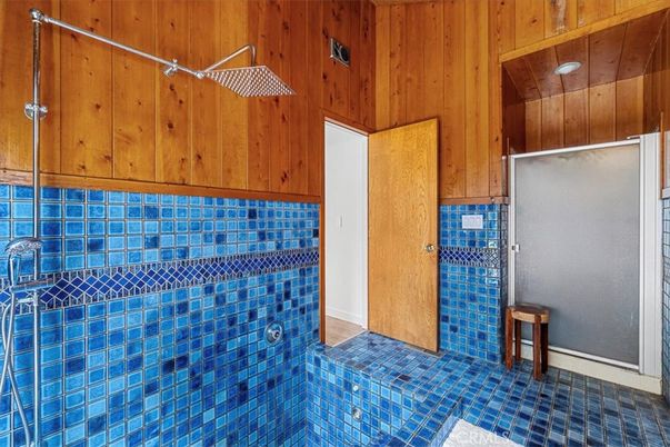 Bathroom, Interior, Wooden Walls