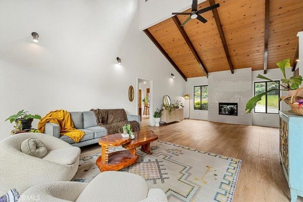 Fireplace, Interior, Living room, Wooden Beams, Wooden Ceilings, Wood Texture Flooring