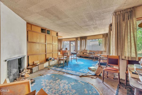 Dining room, Fireplace, Interior, Living room