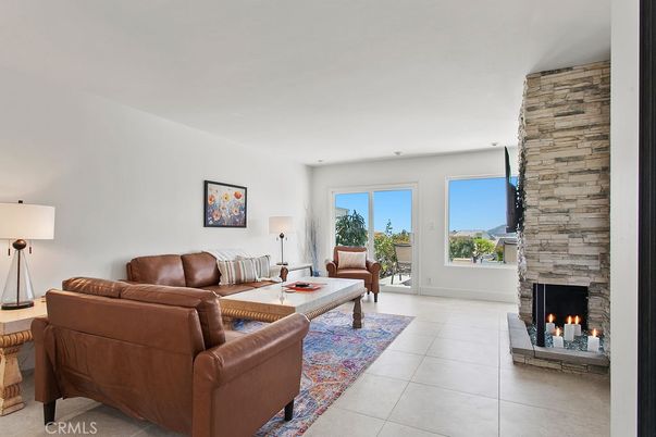 Fireplace, Interior, Living room, Stone Walls