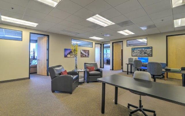 Home Office, Interior, Recessed Lighting