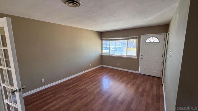 Empty room, Interior, Wood Texture Flooring