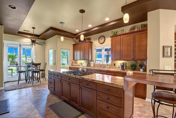 Dining room, Interior, Kitchen, Pendant Lights, Recessed Lighting