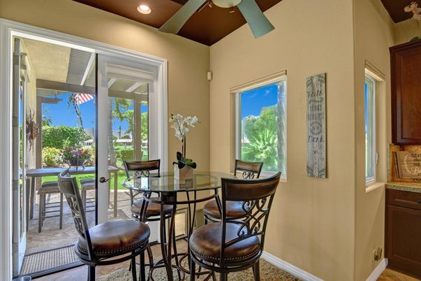 Dining room, Interior, Recessed Lighting