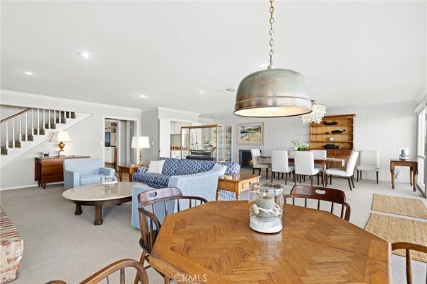 Dining room, Interior, Living room, Recessed Lighting