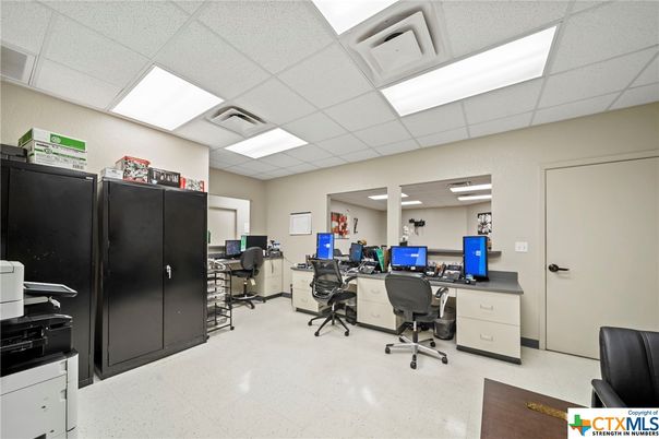 Home Office, Interior, Recessed Lighting