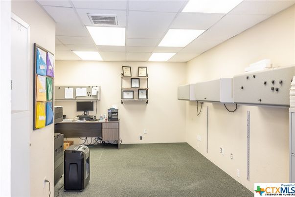 Home Office, Interior, Recessed Lighting