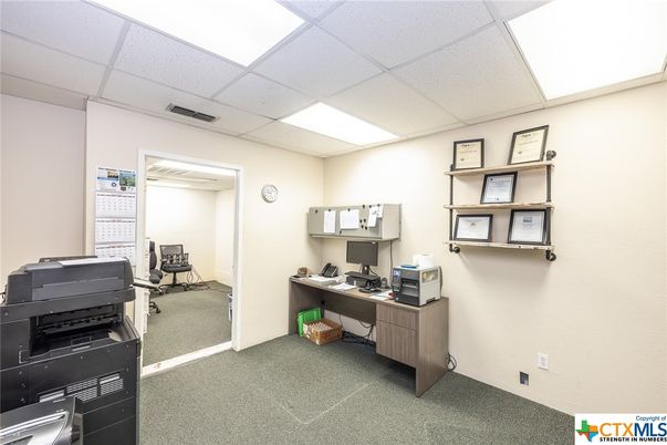 Home Office, Interior, Recessed Lighting
