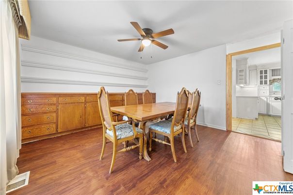 Dining room, Interior, Wood Texture Flooring