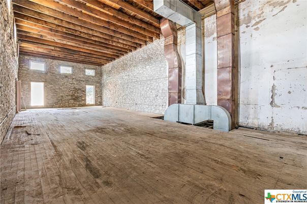 Empty room, Interior, Wooden Beams, Wood Texture Flooring