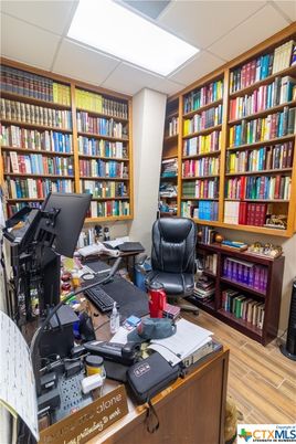 Home Office, Interior, Wood Texture Flooring