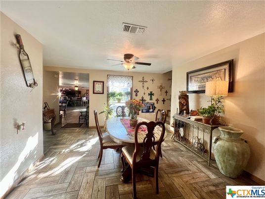 Dining room, Interior, Wood Texture Flooring