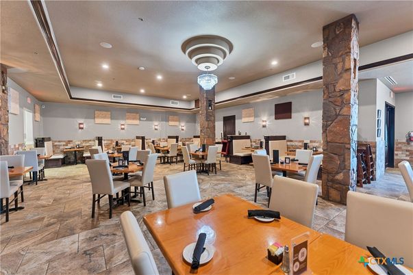 Dining room, Interior, Recessed Lighting