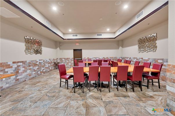Dining room, Interior, Recessed Lighting