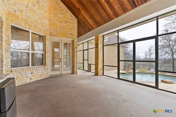Interior, Stone Walls, Sun Room, Wooden Beams, Wooden Ceilings
