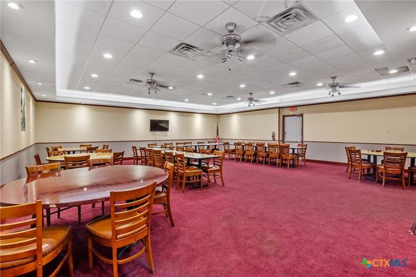 Dining room, Interior, Recessed Lighting