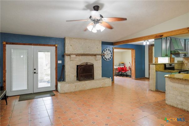 Fireplace, Interior, Kitchen