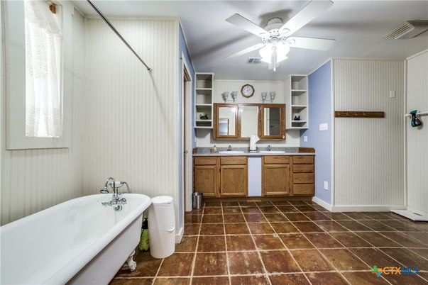Bathroom, Dual Sink Vanities, Free Standing Baths, Interior