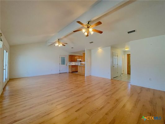 Empty room, Interior, Kitchen, Wood Texture Flooring