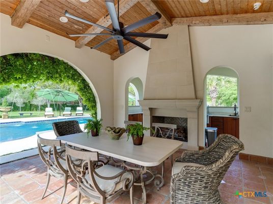 Exterior, Fireplace, Pool, Wooden Beams, Wooden Ceilings