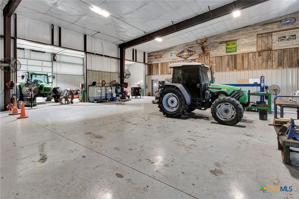 Garage, Interior, Recessed Lighting