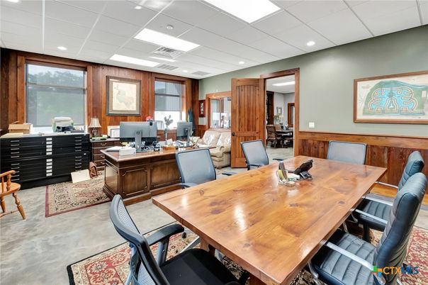 Home Office, Interior, Recessed Lighting