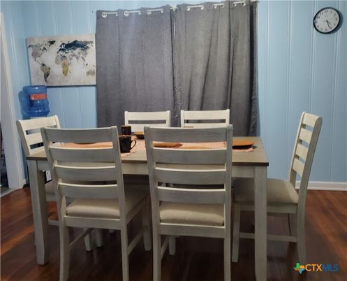 Dining room, Interior, Wood Texture Flooring
