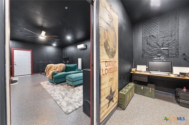 Home Office, Interior, Recessed Lighting