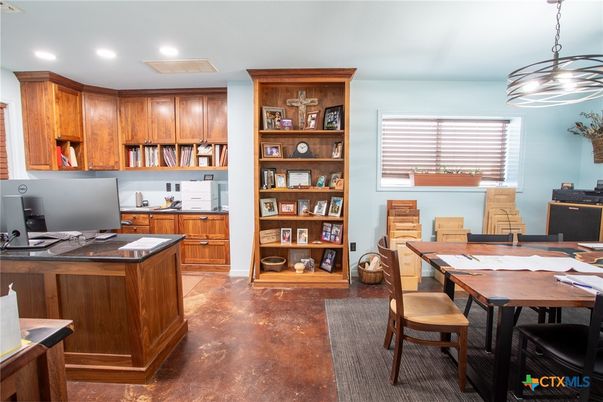 Home Office, Interior, Pendant Lights, Recessed Lighting