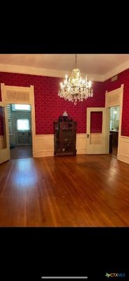 Chandelier, Interior, Wood Texture Flooring