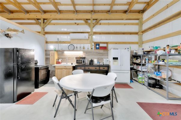 Dining room, Interior, Kitchen, Wooden Beams