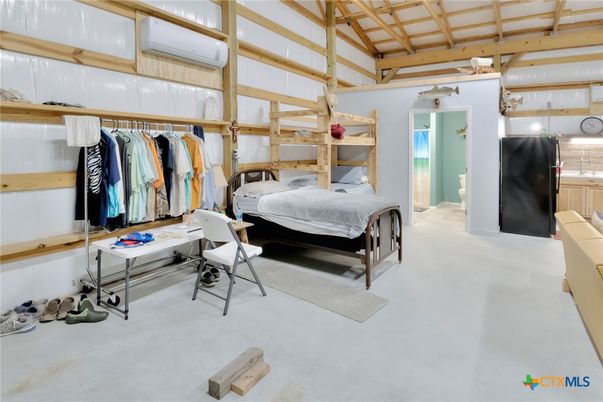 Bedroom, Interior, Wooden Beams