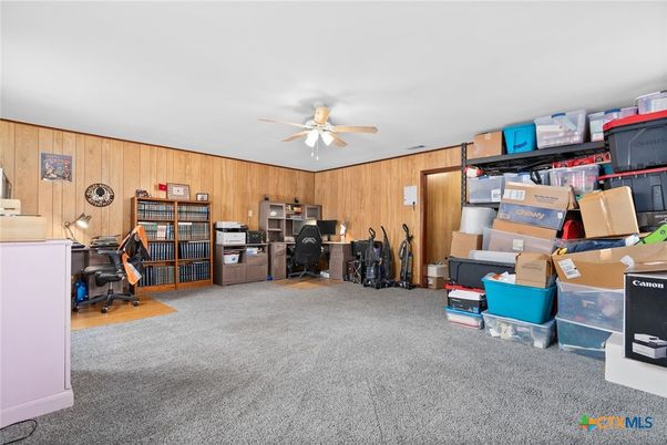 Home Office, Interior, Wooden Walls