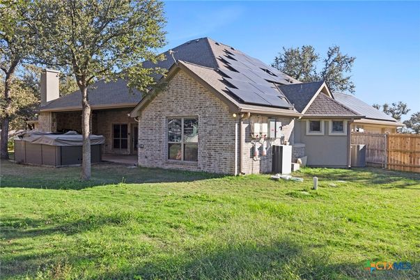 Backyard, Exterior, Hot Tub, Solar Panels