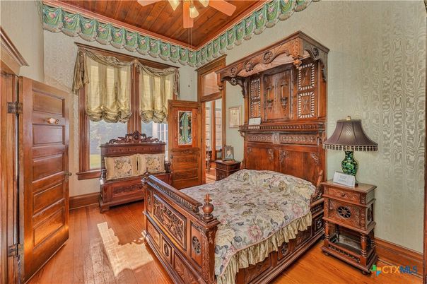 Bedroom, Interior, Wooden Ceilings, Wood Texture Flooring