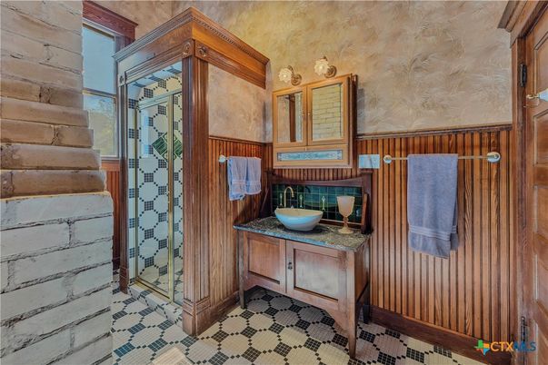 Bathroom, Interior, Wooden Walls