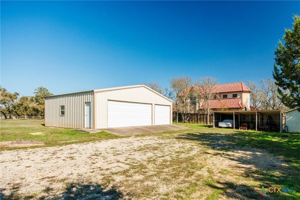 Backyard, Detached Garage, Exterior