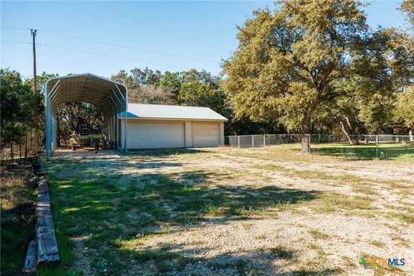 Backyard, Detached Garage, Exterior