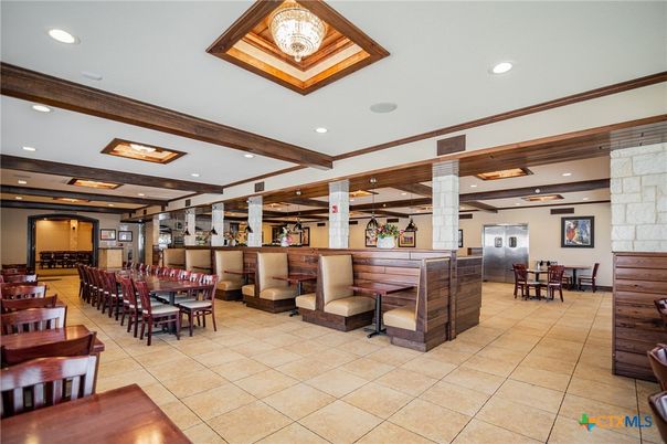 Dining room, Interior, Recessed Lighting