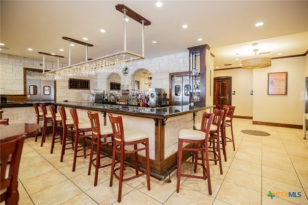 Interior, Pendant Lights, Recessed Lighting, Stone Walls