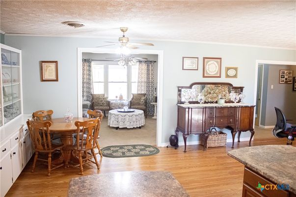 Dining room, Interior, Wood Texture Flooring