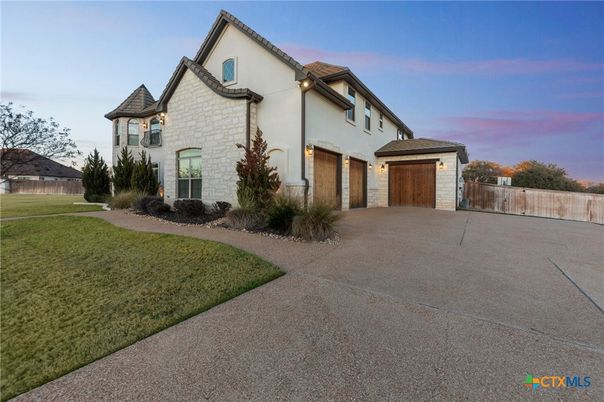 Attached, Backyard, Exterior, Facade, Mediterranean
