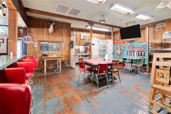 Dining room, Interior, Kitchen, Wooden Walls