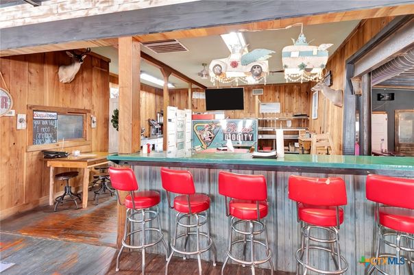 Interior, Kitchen, Wood Texture Flooring, Wooden Walls
