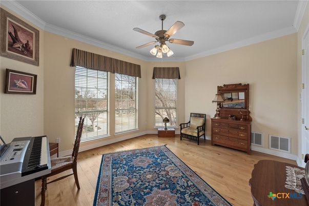 Home Office, Interior, Wood Texture Flooring